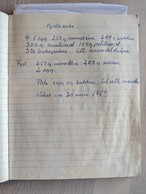 Skann: Fyrstekake