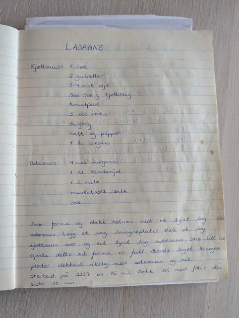 Skann: Lasagne